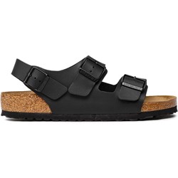 Sandały damskie BIRKENSTOCK casual płaskie z klamrą  - zdjęcie produktu