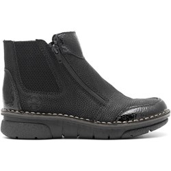 Botki Rieker jesienne płaskie bez zapięcia  - zdjęcie produktu