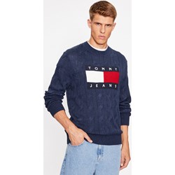 Sweter męski Tommy Jeans granatowy  - zdjęcie produktu