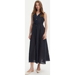 Marella sukienka czarna bez rękawów maxi  - zdjęcie produktu