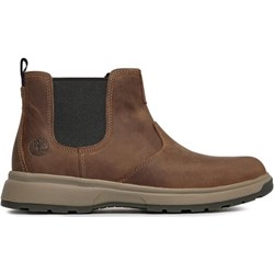 Brązowe buty zimowe męskie Timberland sportowe  - zdjęcie produktu