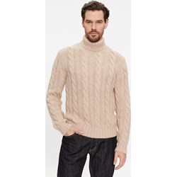Sweter męski United Colors Of Benetton beżowy  - zdjęcie produktu