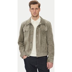 Kurtka męska Serge Pariente casualowa skórzana  - zdjęcie produktu