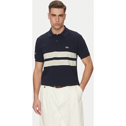 T-shirt męski wielokolorowy Lacoste z krótkimi rękawami  - zdjęcie produktu