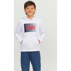 Bluza chłopięca Jack&jones Junior biała  - zdjęcie produktu