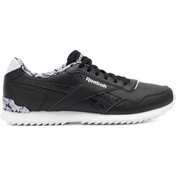 Czarne buty sportowe damskie Reebok płaskie sznurowane wiosenne  - zdjęcie produktu