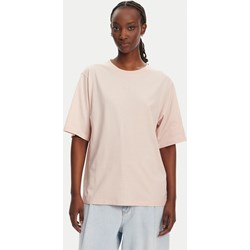 Bluzka damska BOSS HUGO z krótkim rękawem z okrągłym dekoltem  - zdjęcie produktu