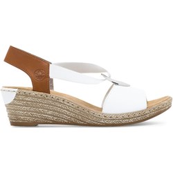 Sandały damskie Rieker z klamrą letnie  - zdjęcie produktu