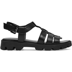 Lasocki sandały damskie letnie czarne casual płaskie  - zdjęcie produktu