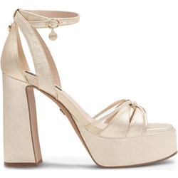 Nine West sandały damskie na obcasie z klamrą  - zdjęcie produktu