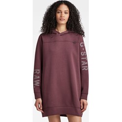 G-Star Raw sukienka mini na spacer z okrągłym dekoltem  - zdjęcie produktu