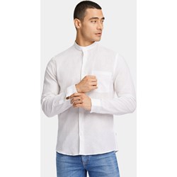 Koszula męska biała z klasycznym kołnierzykiem  - zdjęcie produktu