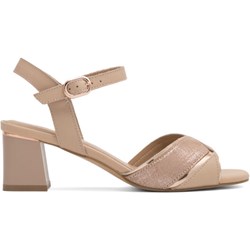 Sandały damskie Lasocki na obcasie z klamrą eleganckie  - zdjęcie produktu