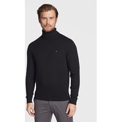 Sweter męski czarny Tommy Hilfiger casual  - zdjęcie produktu