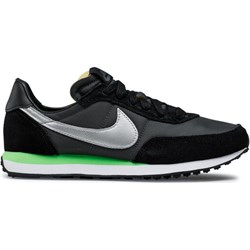 Buty sportowe damskie Nike wiązane czarne płaskie  - zdjęcie produktu