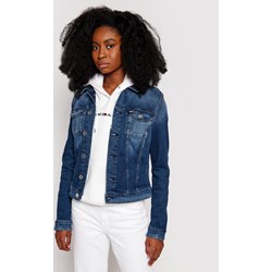 Kurtka damska Tommy Jeans jeansowa krótka  - zdjęcie produktu