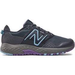 Buty sportowe damskie New Balance casualowe płaskie czarne sznurowane  - zdjęcie produktu