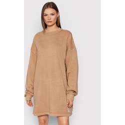 Sukienka Reebok Classic sportowa mini z okrągłym dekoltem oversize z długimi rękawami  - zdjęcie produktu