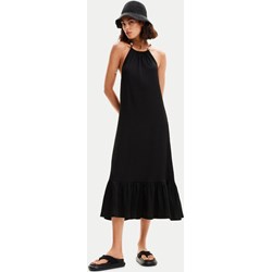 Sukienka Desigual z okrągłym dekoltem bez rękawów midi casual  - zdjęcie produktu