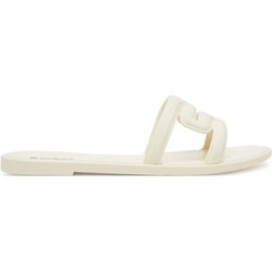 Klapki damskie Melissa bez zapięcia białe z gumy  - zdjęcie produktu