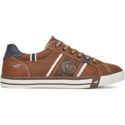 Buty sportowe męskie Mustang brązowe  - zdjęcie produktu