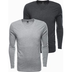 T-shirt męski Ombre z długimi rękawami  - zdjęcie produktu