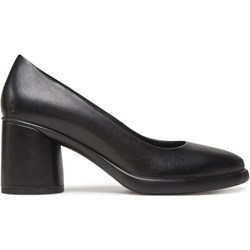 Czółenka Ecco bez zapięcia eleganckie na obcasie na wiosnę  - zdjęcie produktu