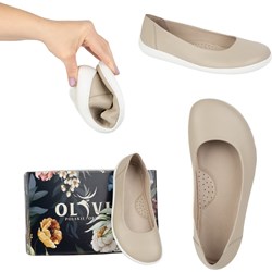 Półbuty damskie Olivier eleganckie bez zapięcia  - zdjęcie produktu