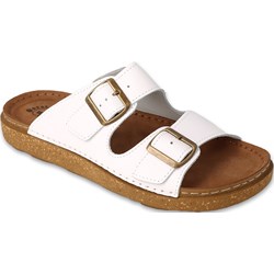 Klapki męskie BEFADO białe bez zapięcia  - zdjęcie produktu