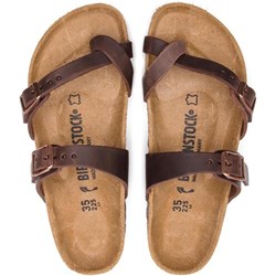 Klapki damskie Birkenstock płaskie bez zapięcia casualowe  - zdjęcie produktu