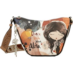 Listonoszka Anekke średniej wielkości z nadrukiem  - zdjęcie produktu