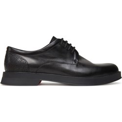 Półbuty męskie Hugo Boss eleganckie sznurowane  - zdjęcie produktu