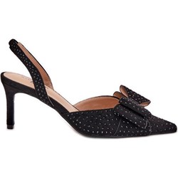 Czółenka Boto z klamrą eleganckie  - zdjęcie produktu