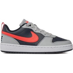 Szare buty sportowe damskie Nike płaskie sznurowane wiosenne  - zdjęcie produktu