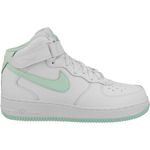 buty damskie nike air force 1 mid gs białe buty damskie nike air force 1 mid gs białe