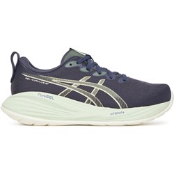 Buty sportowe damskie Asics do biegania granatowe płaskie  - zdjęcie produktu