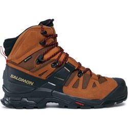 Buty trekkingowe męskie brązowe Salomon sportowe gore-tex  - zdjęcie produktu