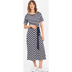 Sukienka More & z paskami z bawełny  - zdjęcie produktu