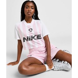 Bluzka damska Nike z napisem z okrągłym dekoltem  - zdjęcie produktu