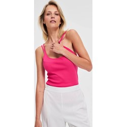 Bluzka damska Moodo.pl z okrągłym dekoltem casual bawełniana  - zdjęcie produktu