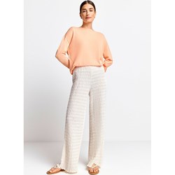 Sweter damski Rich & Royal różowy z okrągłym dekoltem  - zdjęcie produktu