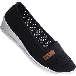 Trampki damskie Pantofelek24 z tkaniny płaskie  - zdjęcie produktu