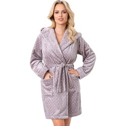 Szlafrok damski Donna szary  - zdjęcie produktu