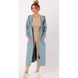 Bluza damska niebieska Moe długa  - zdjęcie produktu