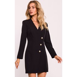 Sukienka Moe z długimi rękawami mini z dekoltem w literę v  - zdjęcie produktu