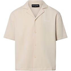 Koszula męska Pegador z klasycznym kołnierzykiem z tkaniny casual z krótkim rękawem  - zdjęcie produktu