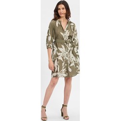 Sukienka Marc O'Polo z długimi rękawami z dekoltem v na lato  - zdjęcie produktu