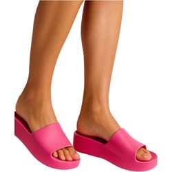 Klapki damskie Pantofelek24 na platformie casual na lato z tworzywa sztucznego  - zdjęcie produktu