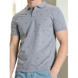 T-shirt męski Sinsay z nadrukami casualowy  - zdjęcie produktu