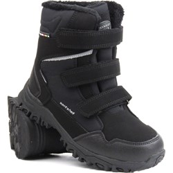 Śniegowce damskie czarne American Club płaskie  - zdjęcie produktu